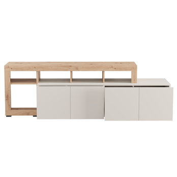 TV komoda ARGYLL 192 2Z kašmírová/dub artisan 2