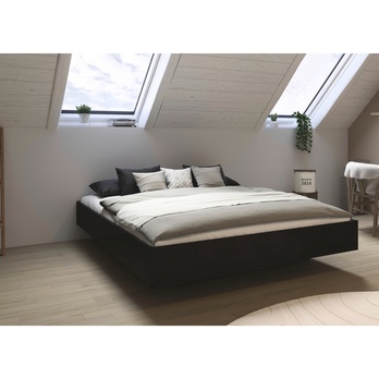 Postel ARIZONA II šedá vysoký lesk, 180x200 cm 3