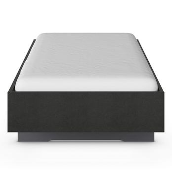 Postel ARIZONA III šedá vysoký lesk, 90x200 cm 4