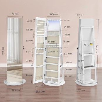 Stojan na šperky ARMOIR bílá 4