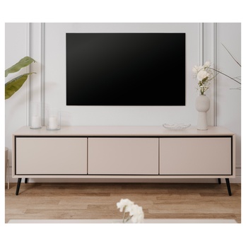 TV komoda ARTURO 57A písková/černá 3