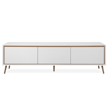 TV komoda ARTURO 57A bílá/dub artisan 2