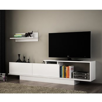 TV stěna  ASOS bílá 1