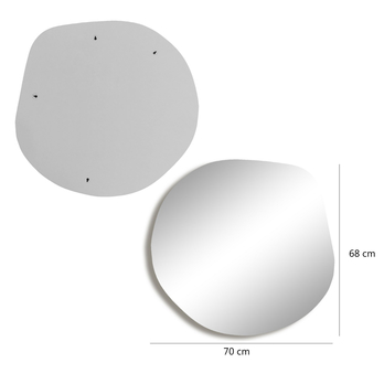 Zrcadlo ASSO šířka 70 cm 7