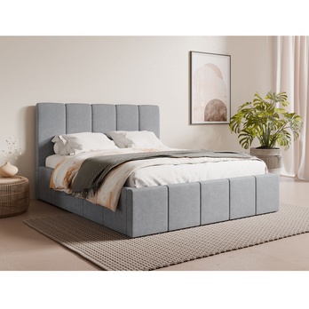 Postel s roštem ASTORIA šedá, 160x200 cm 1