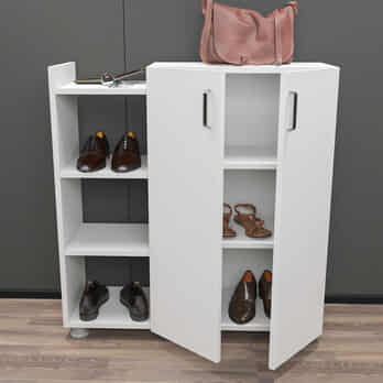 Botníková komoda ASUS bílá 2