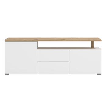TV stolek ATERNO bílá/dub artisan 3