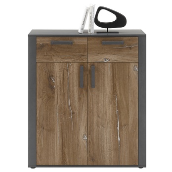 Komoda ATHEN dub flagstaff/matera, šířka 89 cm 3
