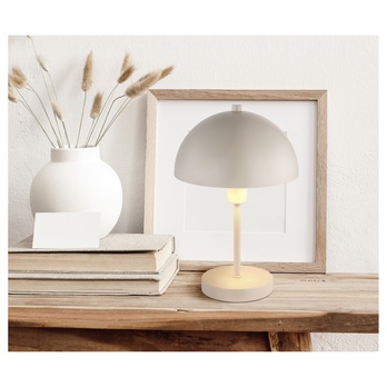 Stolní lampa ATOMA I písková 1