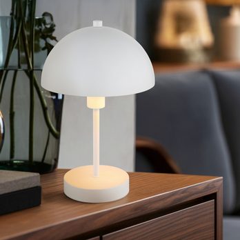 Stolní lampa ATOMA I bílá 5