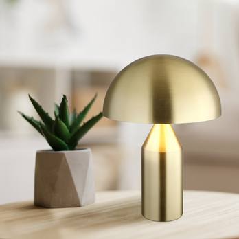 Stolní lampa ATOMA mosaz 1