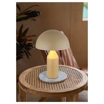 Stolní lampa ATOMA písková 1