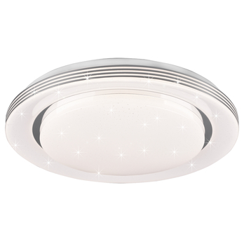 Stropní LED svítidlo ATRIA bílá, průměr 38 cm 1