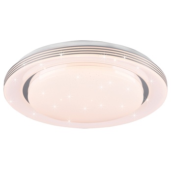 Stropní LED svítidlo ATRIA bílá, průměr 38 cm 2
