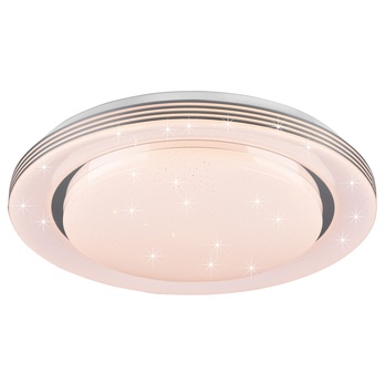 Stropní LED svítidlo ATRIA bílá, průměr 48 cm 2