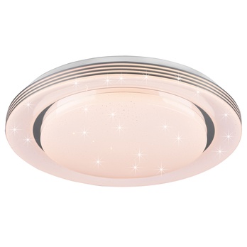 Stropní LED svítidlo ATRIA bílá, průměr 58 cm 1