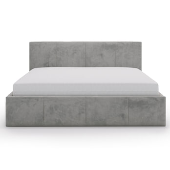 Postel s roštem AVELIA šedá, 160x200 cm 4