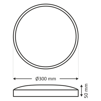 Stropní svítidlo AVEN zlatá, průměr 30 cm 4