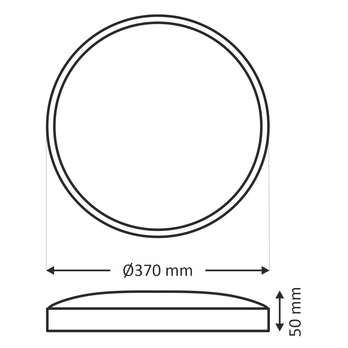 Stropní svítidlo AVEN zlatá, průměr 37 cm 3