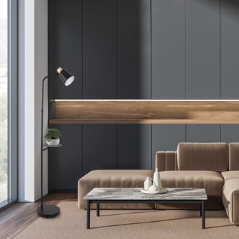 Stojací lampa AZIM 2 černá 2