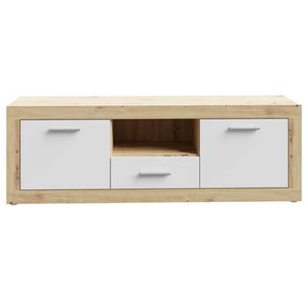 TV stolek BACCIO dub artisan/bílá 4