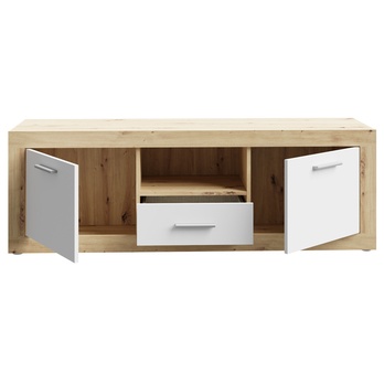 TV stolek BACCIO dub artisan/bílá 5