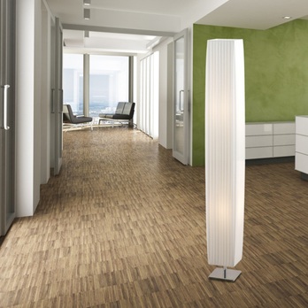 Stojací lampa BAILEY 1 bílá 1