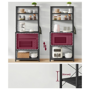 Regál BAKER 2 černá 2