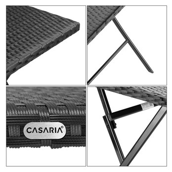 Balkonový set BALCONY černá 7