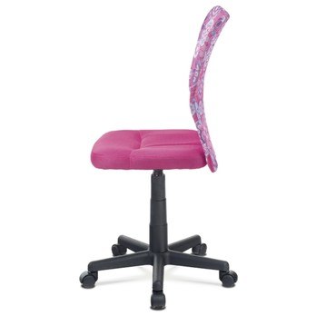 Dětská židle BAMBI růžová s motivem 2