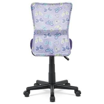Dětská židle BAMBI fialová s motivem 4