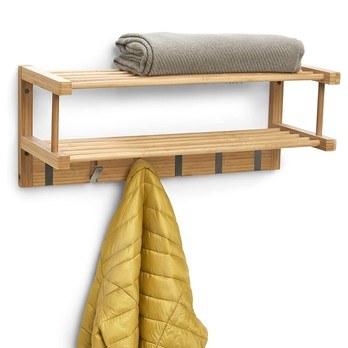 Nástěnný věšák BAMBOO bambus 1