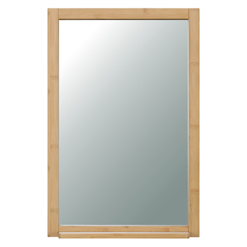 Zrcadlo s poličkou BAMBUS 60 přírodní 1