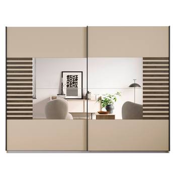 Šatní skříň BAREA II champagne/dub atlantic tmavý, šířka 271 cm 4