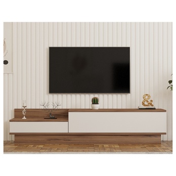 TV komoda BARKO borovice atlantic/bílá 4