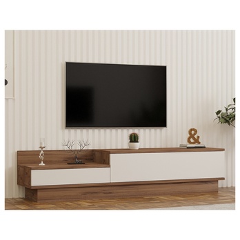 TV komoda BARKO borovice atlantic/bílá 1