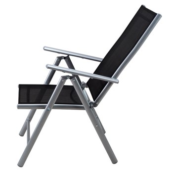 Zahradní sestava BARN černá/stříbrná 2