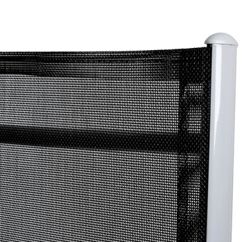 Zahradní sestava BARN černá/stříbrná 4