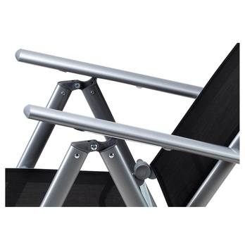 Zahradní sestava BARN černá/stříbrná 5