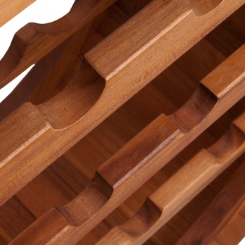 Stojan na víno BARREL hnědá 2