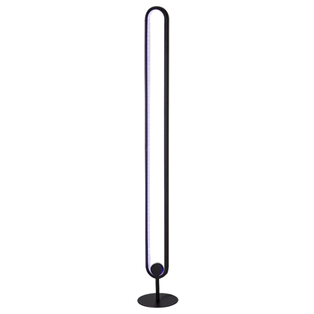 Stojací LED RGB lampa BARTO černá 3
