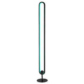 Stojací LED RGB lampa BARTO černá 4