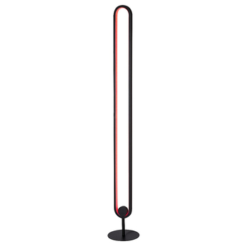 Stojací LED RGB lampa BARTO černá 5