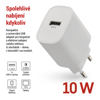 USB adaptér BASIC V01B10 bílá 6