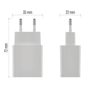 USB adaptér BASIC V01B10 bílá 17