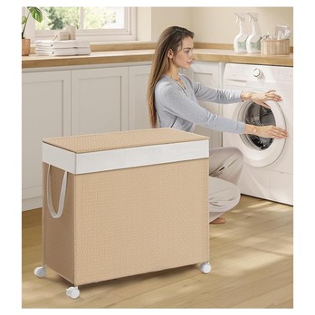 Koš na prádlo BASKET 3 přírodní 1