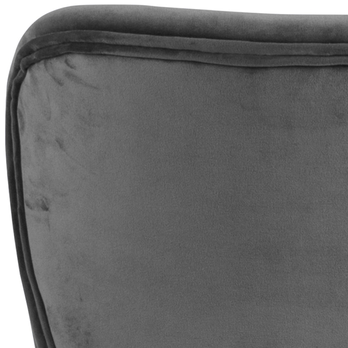 Jídelní židle BATILDA-A1 tmavě šedá/matná černá 6