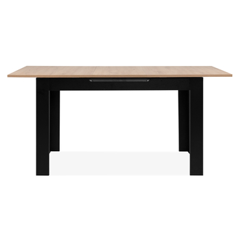 Jídelní stůl BAUCIS 90A dub artisan/černá, šířka 125 cm 3