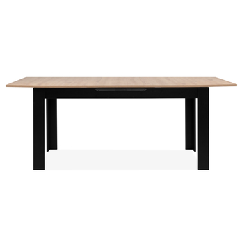 Jídelní stůl BAUCIS 90A dub artisan/černá, šířka 160 cm 3