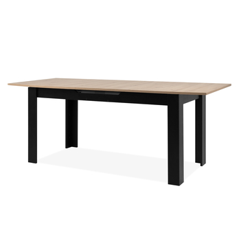 Jídelní stůl BAUCIS 90A dub artisan/černá, šířka 160 cm 4